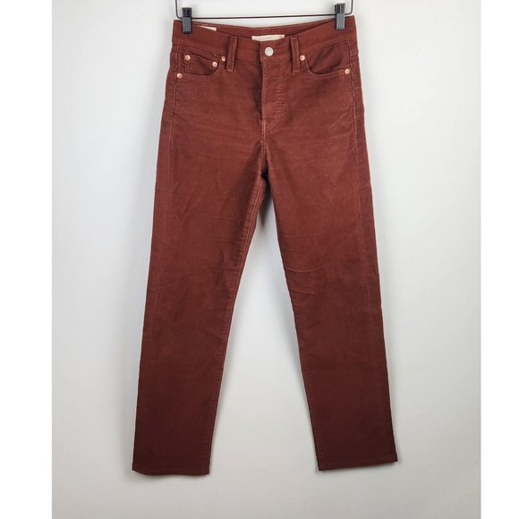 Levi's Pants - EUC Levi’s Premium Wedgie Straight Big E Button Fly Corduroy Pants Brown sz 26